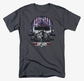 Maverick Helmet Top Gun T-shirt - Top Gun Maverick T Shirt, HD Png Download, Transparent PNG
