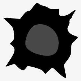 Transparent Black Hole Clipart - Bullet Holes, HD Png Download, Transparent PNG