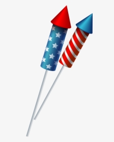 Firecracker Clipart Vector - 4th Of July Firework Clipart, HD Png Download, Transparent PNG