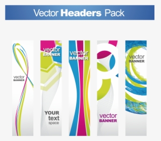 Banner Vector Header - Shape, HD Png Download, Transparent PNG