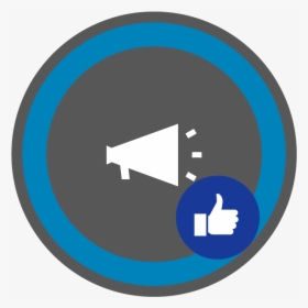 Facebook Ads Icon - Circle, HD Png Download, Transparent PNG