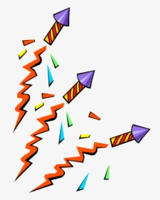 Vector Illustration Of Firecracker Fireworks Blast, HD Png Download, Transparent PNG