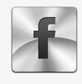 Facebook Logo Metal Png, Transparent Png, Transparent PNG