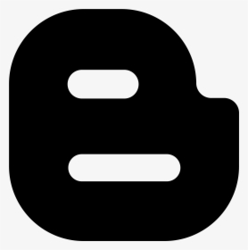 Glyph Icon Page - Blog Logo Black Png, Transparent Png, Transparent PNG