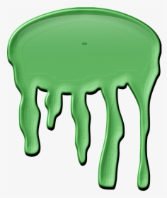 Gross Clip Art - Dripping Slime Transparent Background Green Slime Png, Png Download, Transparent PNG