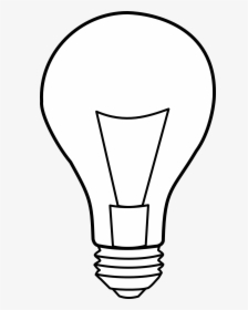 Transparent Light Bulb Clipart - White Light Bulb Vector, HD Png Download, Transparent PNG
