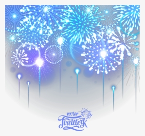 Vector Library Download Fireworks Dazzling Transprent, HD Png Download, Transparent PNG