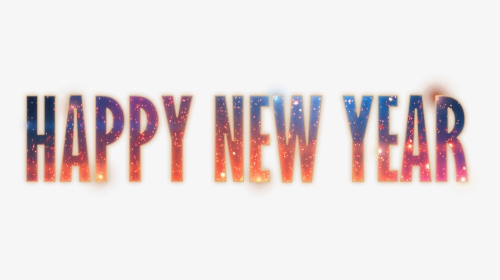 Happy New Year Fireworks Text Clip Arts - Colorfulness, HD Png Download, Transparent PNG