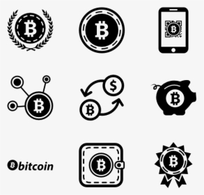 Bitcoin - Bitcoin Icon Pack, HD Png Download, Transparent PNG