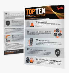 Top Ten Infograph Pdf Icon - Online Advertising, HD Png Download, Transparent PNG