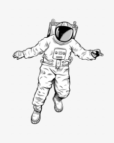 Astronaut Illustration, HD Png Download, Transparent PNG