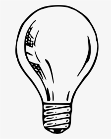 Transparent Christmas Light Clipart - Big Light Bulb Drawing, HD Png Download, Transparent PNG