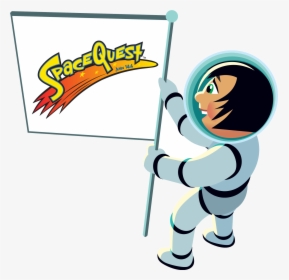 Galactic Starveyors Astronaut Mickey Mouse Space Clipart - Quest Clipart, HD Png Download, Transparent PNG