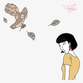 Transparent Owl Flying Png - Cartoon, Png Download, Transparent PNG