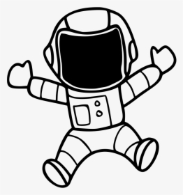 Astronaut Space Suit Outer Space Line Art Spaceman - Space Suit Clip Art, HD Png Download, Transparent PNG