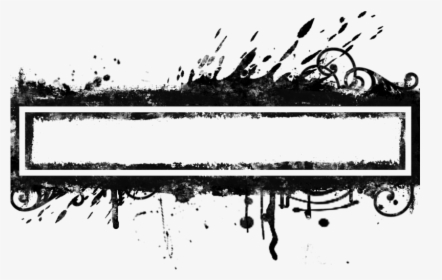 Transparent Banner Vector Black And White Png - Grunge Banner Grunge Png, Png Download, Transparent PNG