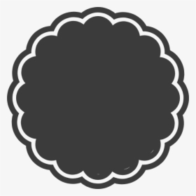 Geometry Shape Basic Border Sticker - Black Sheep Face Logo, HD Png Download, Transparent PNG