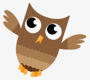Fly Owl Cartoon Png, Transparent Png, Transparent PNG