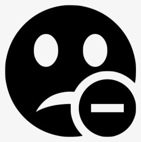 Art,clip Art,logo - Icon Mặt Đen Trắng Png, Transparent Png, Transparent PNG