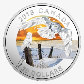Coin Canada 2018 Owl, HD Png Download, Transparent PNG