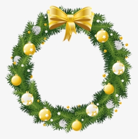 Decoration Wreath Ornament Christmas Free Download - Christmas Decorations For Photoshop, HD Png Download, Transparent PNG