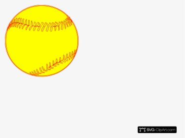 Softball Clip Art Icon And Clipart Transparent Png - Circle, Png Download, Transparent PNG