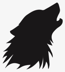Tattoo Drawing Gray Wolf Body Piercing Stencil - Wolf Silhouette Tattoo, HD Png Download, Transparent PNG