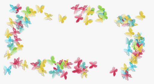 Butterfly Frames Png - Butterfly Photo Frame Png, Transparent Png, Transparent PNG