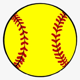 Softball Free Cliparts Clip Art Transparent Png - Soccer Ball And Softball, Png Download, Transparent PNG