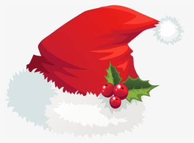 Santa Claus Hat Christmas Clip Art - Christmas Icon Free Vector, HD Png Download, Transparent PNG