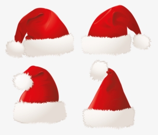 Xmas Santa Claus Hat Png Transparent Background - Transparent Christmas Hat Png, Png Download, Transparent PNG