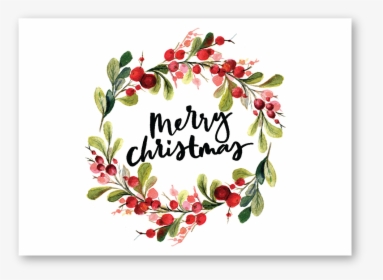 Search Our Catalogue - Christmas Wreath Watercolor Painting, HD Png Download, Transparent PNG