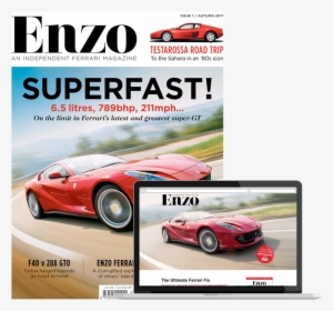Ferrari Magazine Enzo, HD Png Download, Transparent PNG