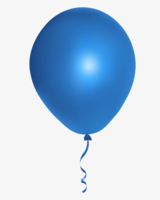 Transparent Background Blue Balloon Png, Png Download, Transparent PNG