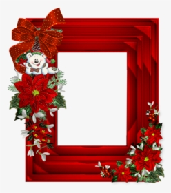 Christmas Frames, Christmas Pictures, Christmas Wreaths, - Transparent Christmas Frames, HD Png Download, Transparent PNG