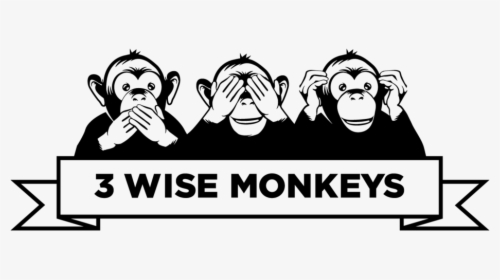 Wise Monkey Logo-03 Format 1500w - Three Wise Monkeys Png, Transparent Png, Transparent PNG