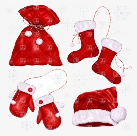 Mittens Clipart Inspirational Christmas Symbols Santa - Xmas Symbols, HD Png Download, Transparent PNG