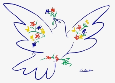 Big Hd, Picasso, Mood Aljanh - Picasso Dove Of Peace Print, HD Png Download, Transparent PNG