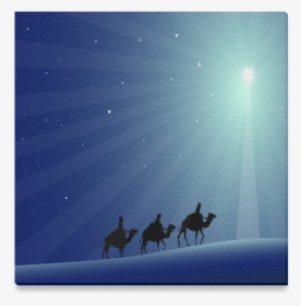 Three Wise Men Canvas Print 12 X12 - Star, HD Png Download, Transparent PNG