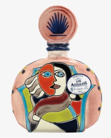 Los Azulejos Anejo Picasso Bottle - Azulejos Tequila Anejo Handmade Picasso Bottle, HD Png Download, Transparent PNG