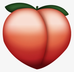 Transparent Background Peach Emoji, HD Png Download, Transparent PNG