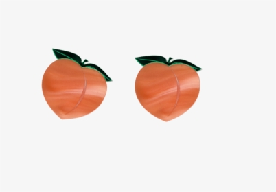 Peach Earrings - Persimmon, HD Png Download, Transparent PNG
