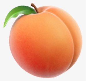 Peach Emoji Transparent Background - Transparent Background Peach Emoji, HD Png Download, Transparent PNG