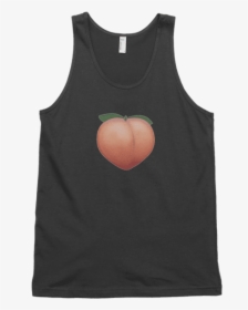 Peach Emoji Tank Top Swish Embassy   Class - Mission Slimpossible, HD Png Download, Transparent PNG