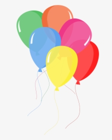 Colorful Balloons Clip Arts - Balloons Clipart, HD Png Download, Transparent PNG