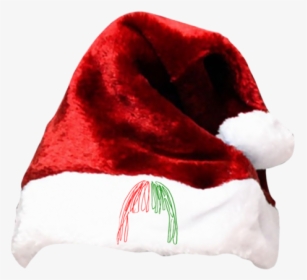 Santa Hat - Navy Blue Christmas Hat, HD Png Download, Transparent PNG