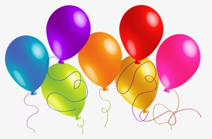 Happy Birthday Images All - Transparent Background Balloons Clipart, HD Png Download, Transparent PNG