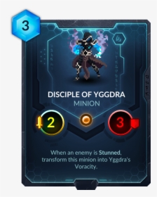 Disciple Of Yggdra - Duelyst Grandmaster Kraigon, HD Png Download, Transparent PNG