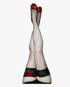 #legs #shoes #red #black #women #sexy - Polka Dot, HD Png Download, Transparent PNG