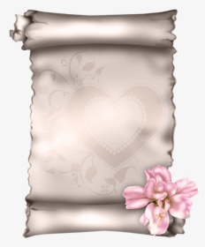 Фотки Paper Illustration, Note Paper, Paper Background, - Parchment Paper Scroll With Flower, HD Png Download, Transparent PNG